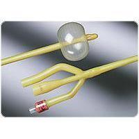 BX/10 BARDIA 3-WAY FOLEY CATHETER 18FR 30CC SILICONE ELASTOMER COATED