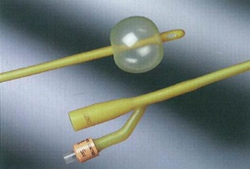 BX/10 BARDIA 2-WAY FOLEY CATHETER 12FR SILICONE-ELASTOMER COATED 10CC TWO DRAIN EYES STERILE LATEX