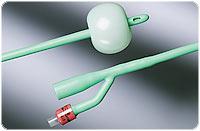 BX/10 SILASTIC 2-WAY SHORT ROUND-TIP 2 OPPOSING EYES FOLEY CATH 14FR 5CC
