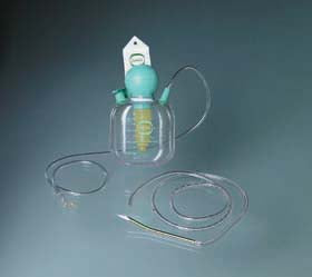 CS/10 SUCTION KIT CLOSED WOUND 3.2MM PVC DRAIN & TROCAR 400CC RESERVOIR