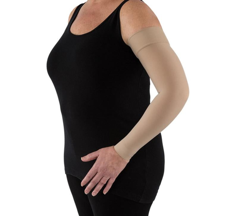 EA/1 JOBST BELLA LITE READY-TO-WEAR ARMSLEEVE W/SILICONE BAND 15-20MMHG LARGE LONG BEIGE LATEX-FREE More info...