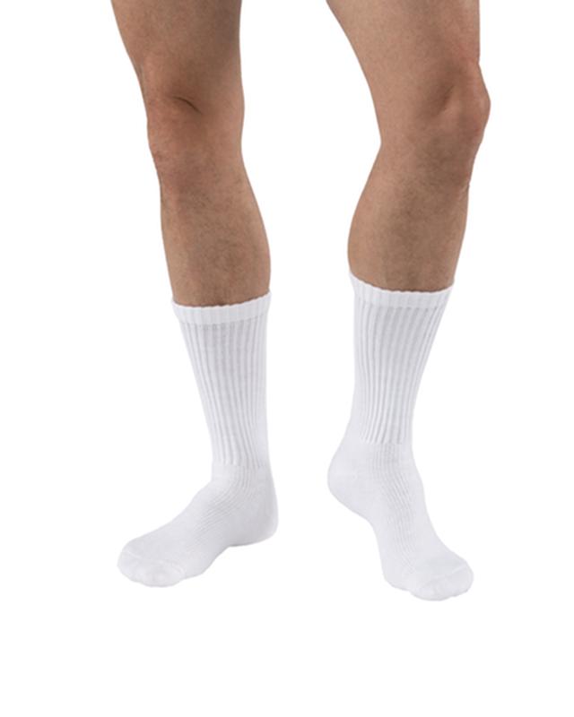 PR/1 JOBST SENSIFOOT 8-15 MMHG CREW-LENGTH CLOSED-TOE DIABETIC STOCKING SMALL WHITE More info...