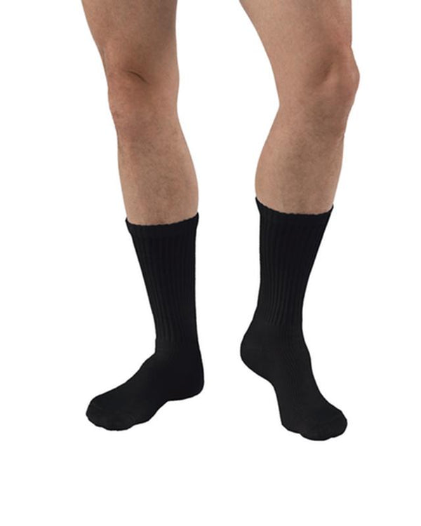 PR/1 JOBST SENSIFOOT 8-15 MMHG CREW-LENGTH CLOSED-TOE DIABETIC STOCKING X-SMALL BLACK More info...