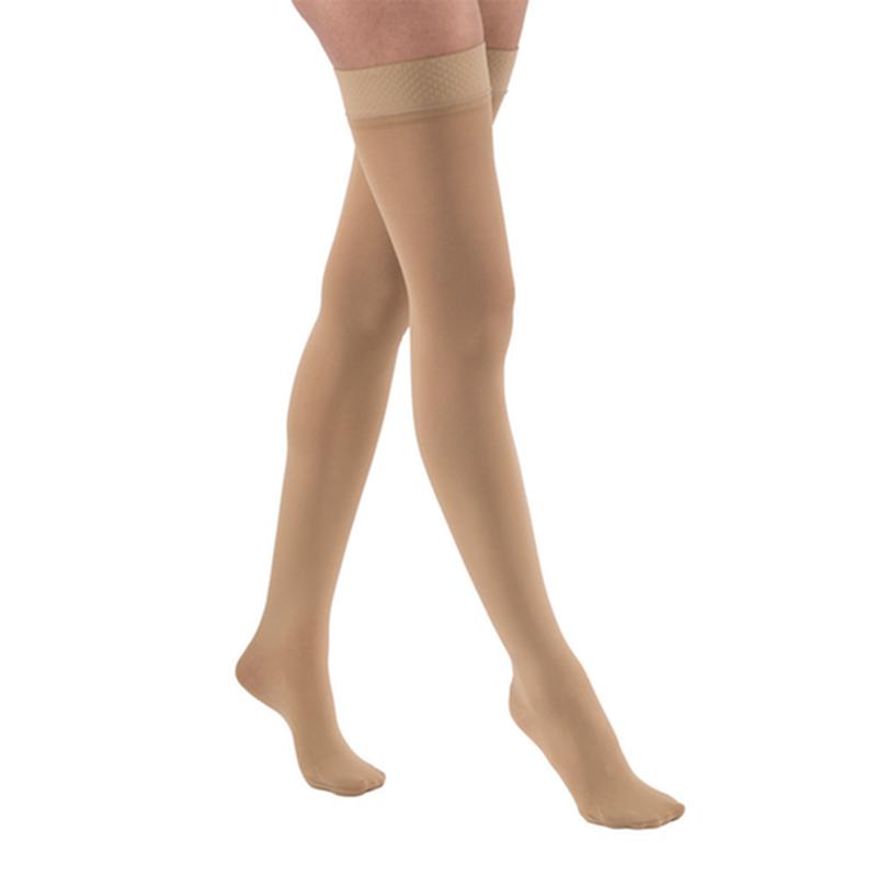 PR/1 JOBST RELIEF 30-40MMHG THIGH-HIGH CLOSED-TOE DOT-TOP COMPRESSION STOCKING SMALL BEIGE UNISEX LA More info...