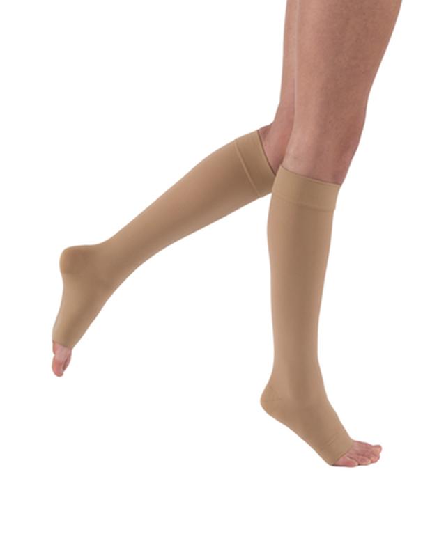PR/1 JOBST RELIEF 30-40MMHG KNEE-HIGH OPEN-TOE COMPRESSION STOCKING MEDIUM BEIGE UNISEX LATEX-FREE More info...