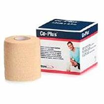 BX/12 CO-PLUS ELASTIC COHESIVE BANDAGE 15CM X 6.3M (STRETCHED), BEIGE LATEX