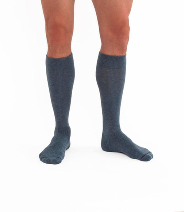 PR/1 JOBST ACTIVEWEAR KNEE HIGH COMPRESSION STOCKINGS, CLOSED TOE, FULL CALF 15-20MMHG, DENIM, X-LAR More info...
