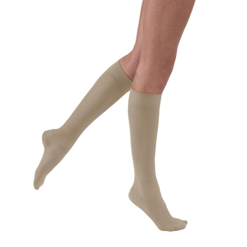 PR/1 JOBST ULTRASHEER WOMEN, KNEE HIGH, 30-40MMHG, MD, HONEY, CLOSED TOE More info...