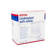 BX/1 LEUKOPLAST SOFT WHITE DRESSING ROLL 6CM X 5M