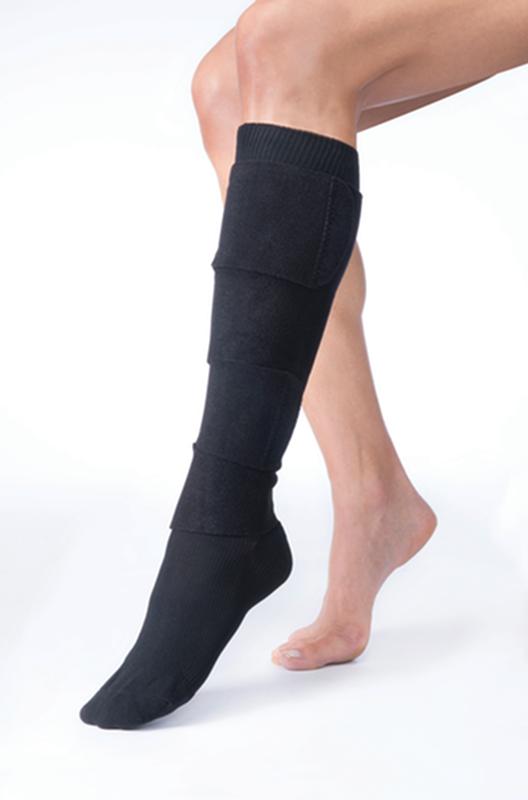 BX/1 JOBST FARROWWRAP 4000 READY-TO-WEAR LEGPIECE 30-40 MMHG, EXTRA SMALL TALL, BLACK More info...