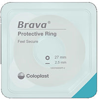 BX/10 BRAVA WIDE ADHESIVE PROTECTIVE RINGS 18MM ID 76MM OD 2.5MM THICK