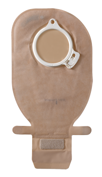 BX/10 ASSURA OPAQUE DRAINABLE POUCH, FLANGE SIZE 1 9/16IN (40MM)