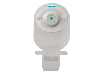 BX/10 SENSURA? MIO 1 PIECE, DEEP CONVEX, WIDE-OUTLET DRAINABLE, MAXI, W/ FILTER, PRE-CUT 35MM
