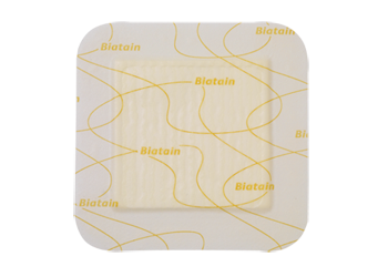BX/10 BIATAIN LITE SILICONE FOAM DRESSING, SIZE 4IN X 4IN (10CM X 10CM)
