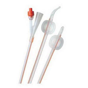 BX/5 CYSTO-CARE SILICONE FOLEY CATHETER, SIZE 10FR 3CC BALLOON