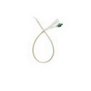 BX/5 FOLYSIL 100% SILICONE TIEMANN COUDE CATHETER, 2-WAY, 12FR, 15CC