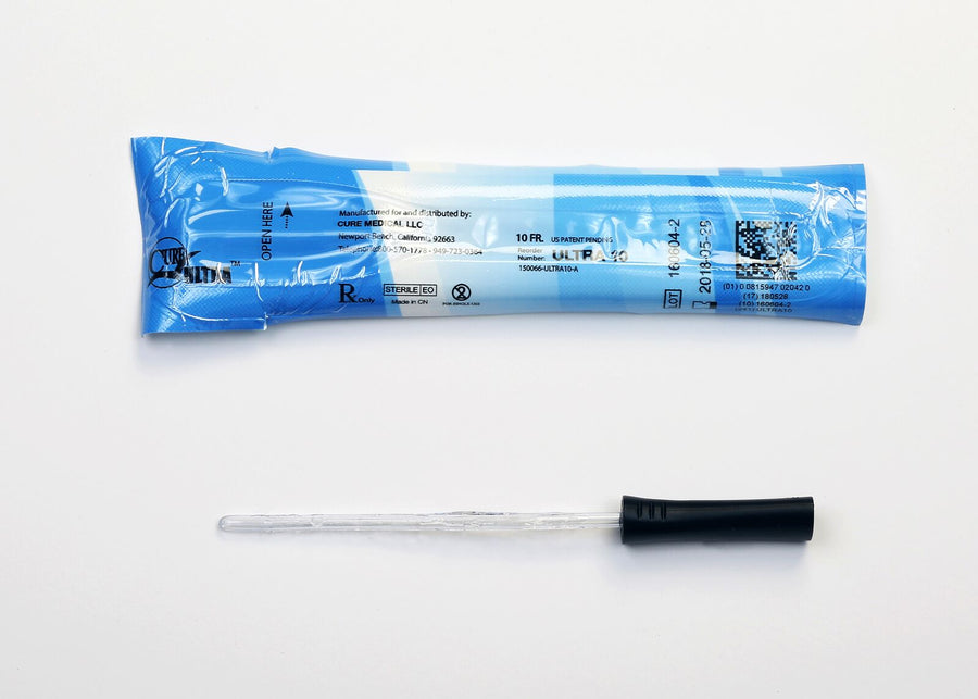 BX/30 CURE INTERMITTENT FEMALE 6" PRE-LUBRICATED STRAIGHT TIP 10FR