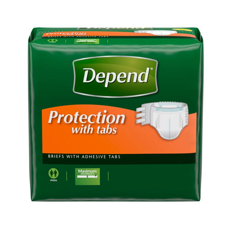 PKG/16 DEPEND MAINLINE MAXIMUM BRIEFS LARGE UNISEX CONVENIENCE More info...