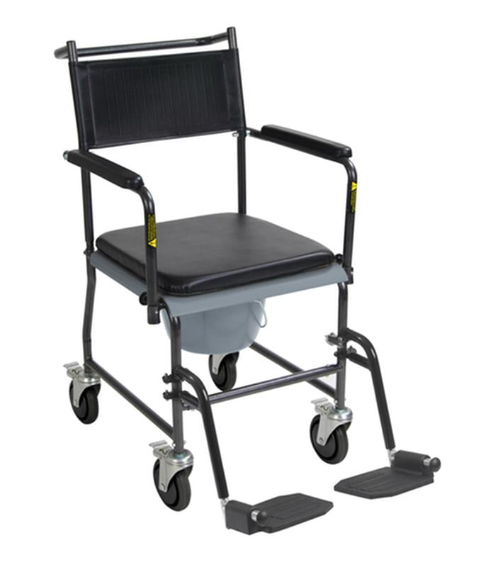 EA/1 UPHOLSTERED DROP ARM WHEELED COMMODE More info... * Drive Medical item surcharge included in sell