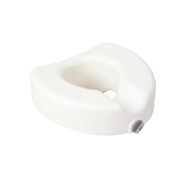 EA/1 PREMIUM PLASTIC RAISED TOILET SEAT WITH LOCK, ELONGATED * Drive Medical item surcharge included in sell