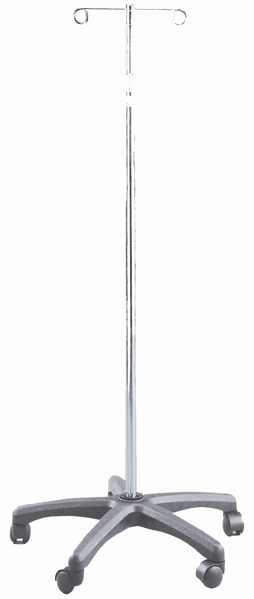 CS/2 DELUXE IV POLE, 2 HOOKS,5 LEGS * Drive Medical item surcharge included in sell