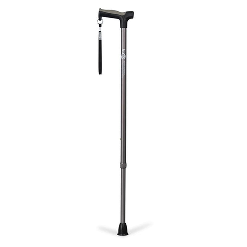 EA/1 ADJUSTABLE DERBY HANDLE CANE WITH REFLECTIVE STRAP, SMOKE More info... * Drive Medical item surcharge included in sell
