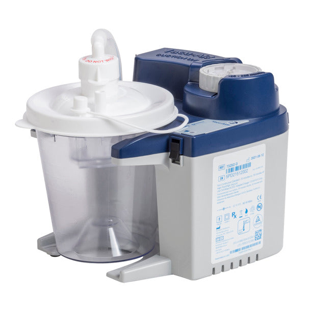 EA/1 VACU-AIDE SUCTION UNIT W/O BATTERY, W/ DISPOSABLE CONTAINER & INTERNAL FILTER, 800ML CAPACITY * Drive Medical item surcharge included in sell