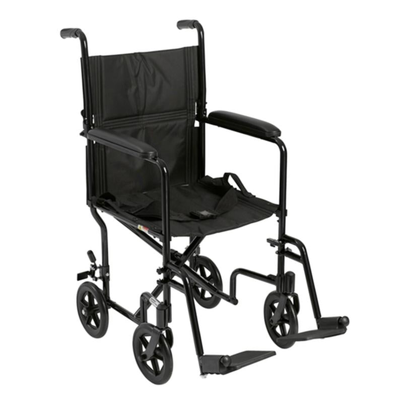 EA/1 LIGHTWEIGHT TRANSPORT WHEELCHAIR, 17" SEAT, BLACK More info... * Drive Medical item surcharge included in sell