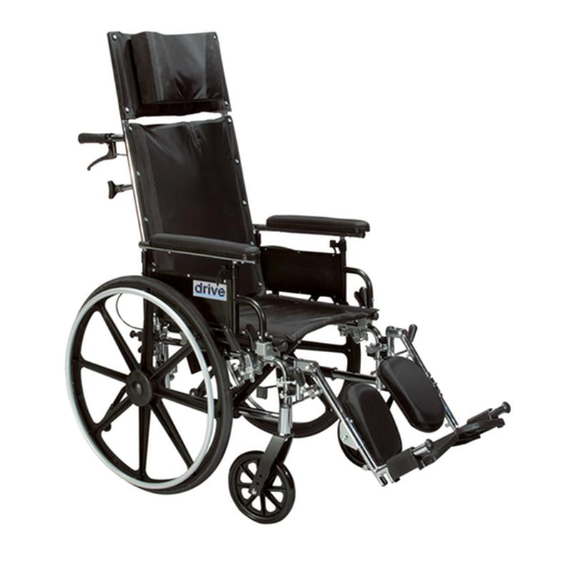 EA/1 VIPER PLUS GT FULL RECLINING WHEELCHAIR, DETACHABLE DESK ARMS, 20" SEAT More info... * Drive Medical item surcharge included in sell