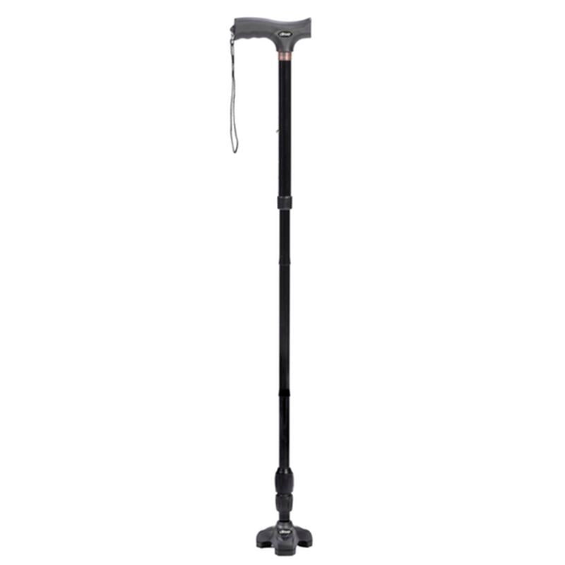 EA/1 FLEX N GO ADJUSTABLE FOLDING CANE WITH T HANDLE * Drive Medical item surcharge included in sell