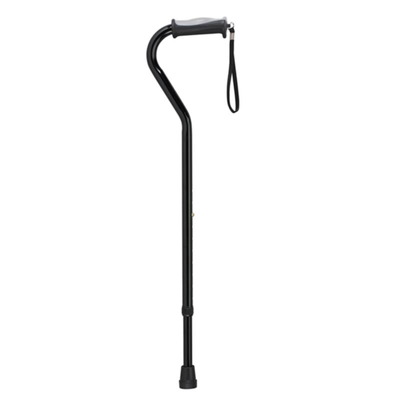 EA/1 GEL GRIP, ALUMINUM OFFSET CANE, HEIGHT ADJUSTABLE 30-39", BLACK More info... * Drive Medical item surcharge included in sell