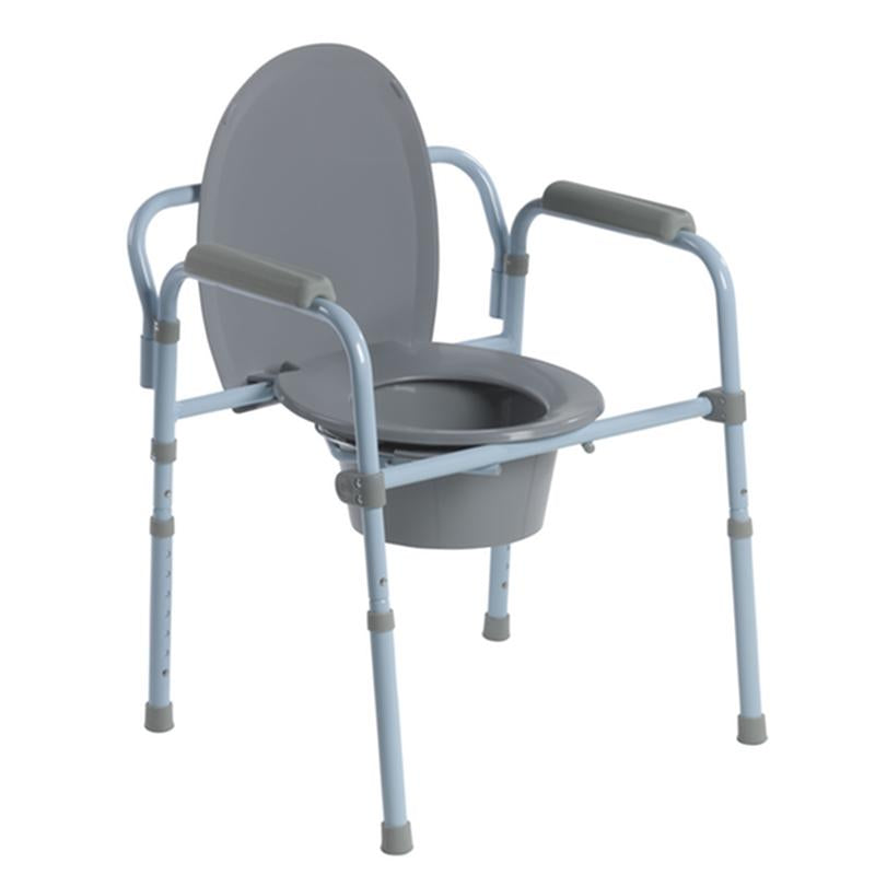 EA/1 FOLDING STEEL COMMODE, 350LBS More info... * Drive Medical item surcharge included in sell