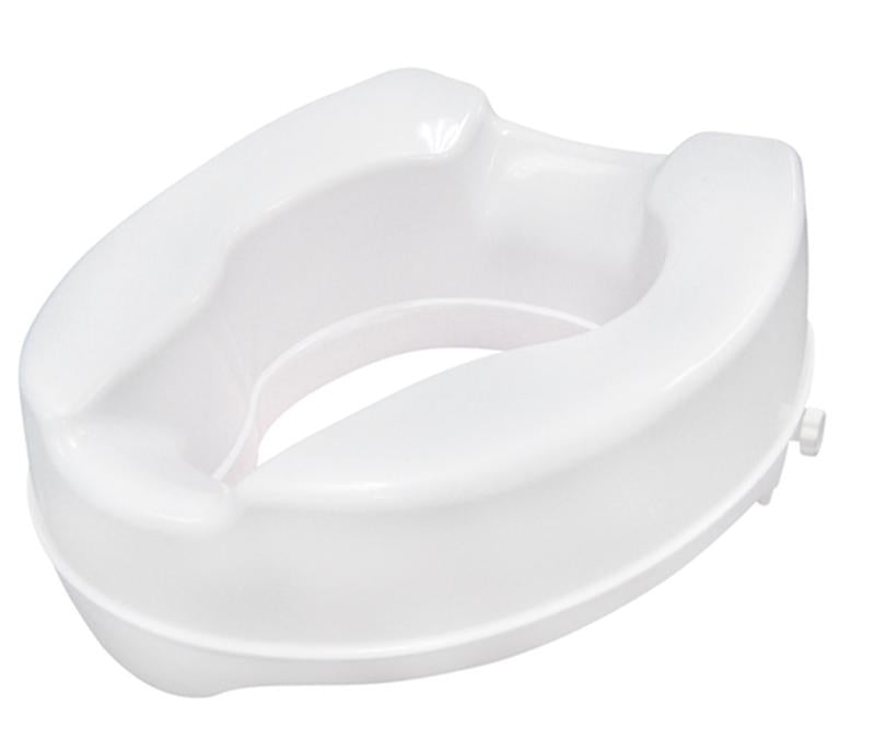 EA/1 RAISED TOILET SEAT WITH LOCK, STANDARD SEAT, 4" More info... * Drive Medical item surcharge included in sell