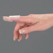 EA/1 STAX FINGER SPLINT SIZE 3 OPEN-TIP MALLET FINGER CLEAR PLASTIC NON-STERILE LATEX-FREE