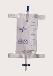 EA/1 LEG BAG W/ COMFORT STRAPS, 19OZ, STERILE More info...