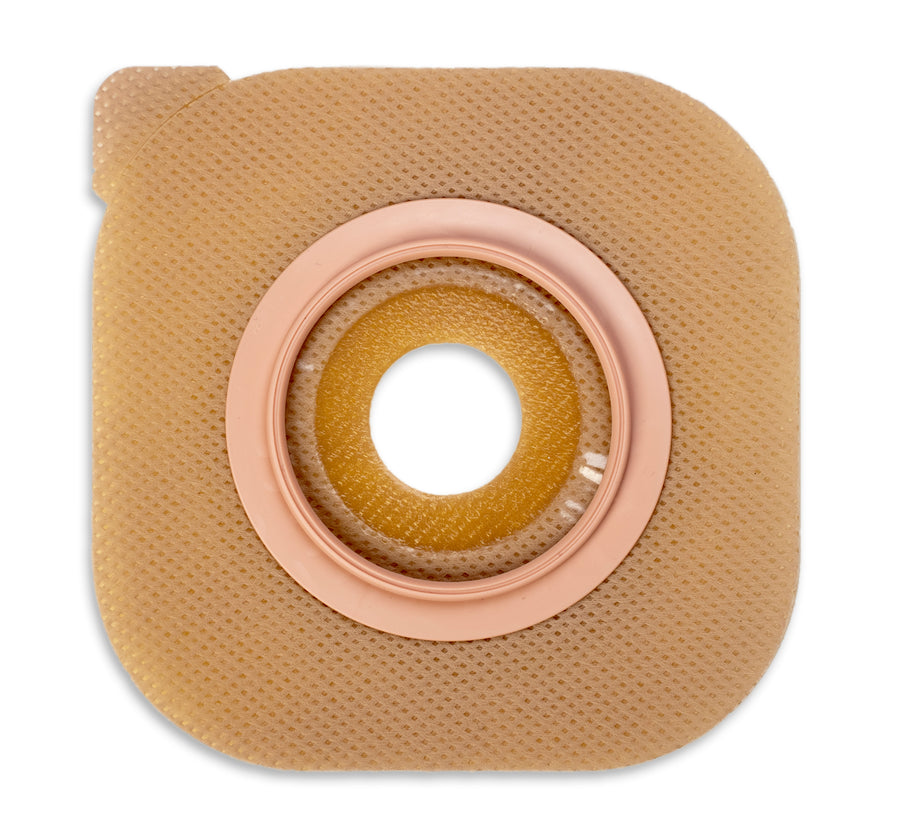 BX/5 NEW IMAGE FLAT CERAPLUS SKIN BARRIER PRE-CUT 1 1/8" (29mm) NO TAPE 1 3/4" FLANGE GREEN