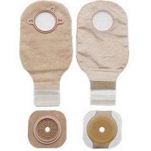 BX/5 NEW IMAGE 2-PIECE OSTOMY DRAIN KIT W/FLEXWEAR BAR & LOCK-N-ROLL CLOS 2 1/4" FLANGE 1 3/4" STOMA