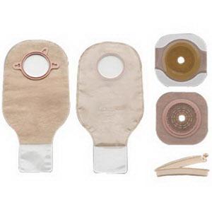 BX/5 NEW IMAGE 2-PIECE OSTOMY DRAIN KIT W/ FLEXWEAR BARRIER & CLAMP CLOSURE 2 3/4" FLANGE