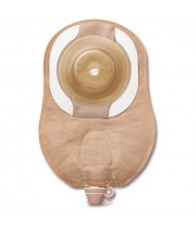 BX/5 PREMIER CONVEX CERAPLUS 1-PIECE UROSTOMY POUCH SYSTEM PRE-CUT 1" (25MM) BEIGE 9"L (23CM)