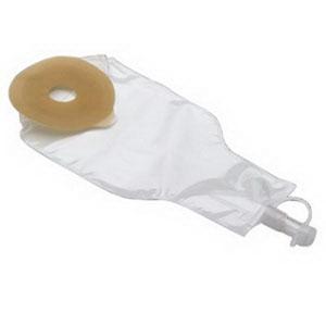 BX/10 DRAINABLE FECAL COLLECTOR, ULTRA CLEAR, FLEXTEND, MEDIUM