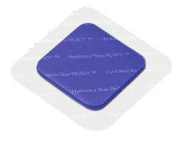 BX/10 HYDROFERA BLUE READY-BORDER DRESSING 6" X 8" SILICONE ADHESIVE WATERPROOF COVER FILM