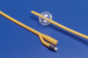 BX/10 KENGUARD SILICONE FOLEY CATHETER, 18FR, 30CC