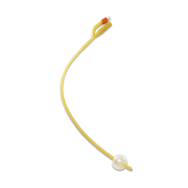 BX/10 DOVER SILICONE ELASTOMER COATED FOLEY CATHETER, 2 WAY, 5CC, 14FR.