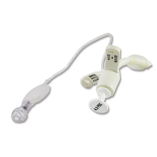 EA/1 SHILEY LONG PEDIATRIC TRACH TUBE, SIZE 5, 50MML X 5MM I.D X 7 1/10MM O.D