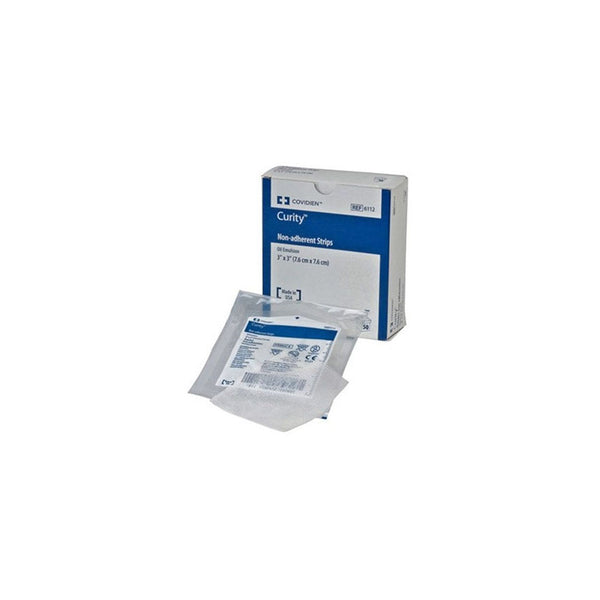 BX/36PK (PK/3) CURITY NON-ADHERING OIL EMULSION DRESSING 8" X 3" NON-STERILE OPEN-MESH KNIT LATEX-FR