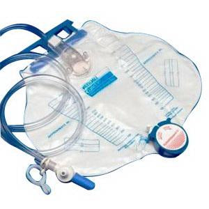 EA/1 DOVER URINE DRAINAGE BAG W LUER-LOK SAMPLING, ANTI REFLUX 2000ML