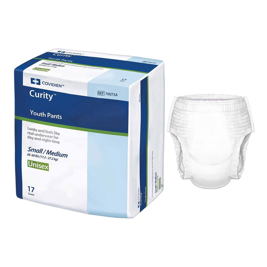 CS/4BG (17EA/BG) CURITY YOUTH PANTS, UNISEX, MEDIUM (45-65 LBS.) Heavy Item