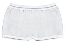 CS/10BG (5EA/BG) WINGS INCONTINENCE KNIT PANTS, WHITE, 4XL, 52" - 77" Heavy Item