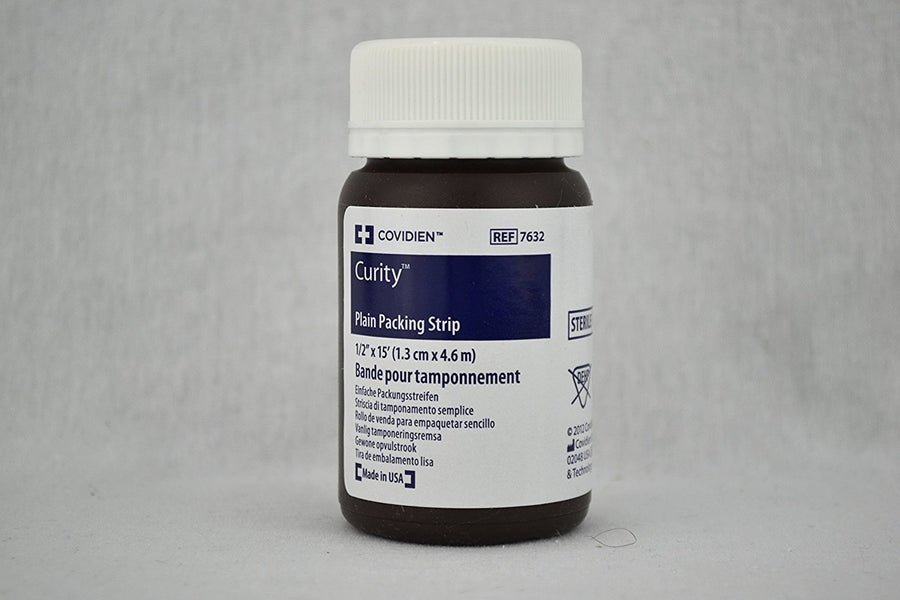 EA/1 CURITY PACKING STRIPS,PLAIN 1/2" X 5YDS