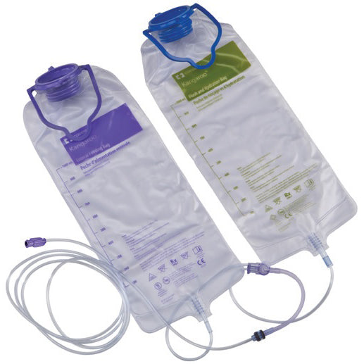 CS/30 KANGAROO JOEY SAFETY SCREW SPIKE SET 1000ML W/ FLUSH BAG.